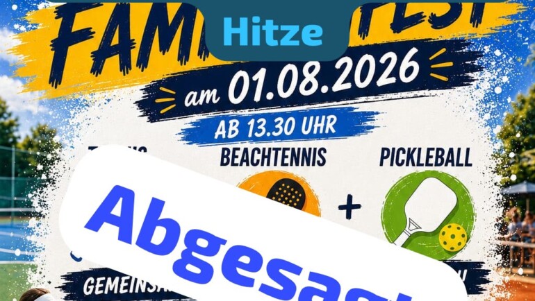 Familienfest abgesagt